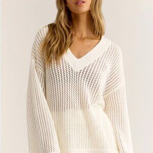 Z Supply Kiami Crochet Sweater